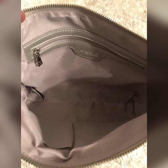 🆕bebe “Jerrica” Crystal Stud Logo Wristlet/Clutch - Picture 7 of 7